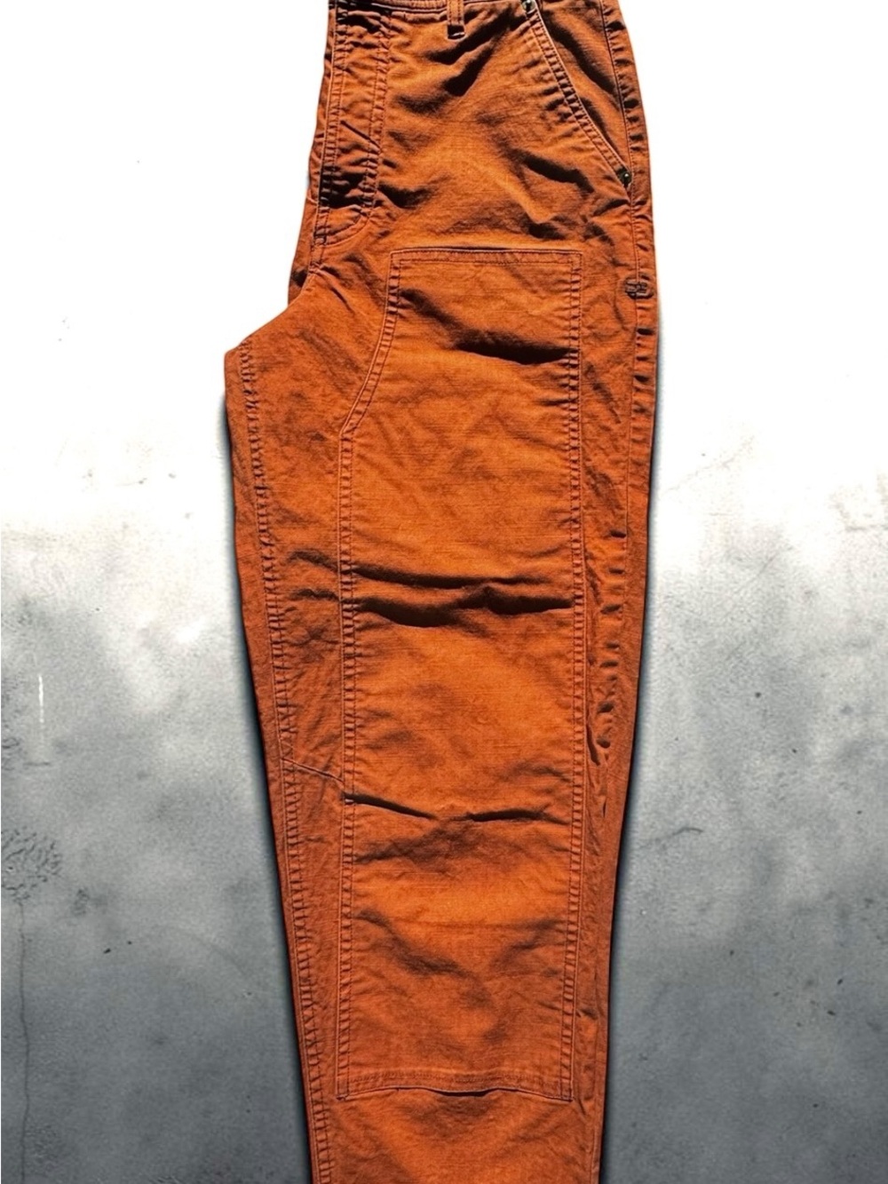 Toad&Co | Women’s | Rust Orange Utility Carpenter Pants | Size 8 - Picture 7 of 8